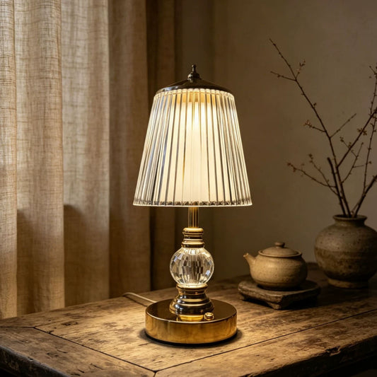 Trevkano Crystal-Style Decorative Mini Table Lamp - product image 1